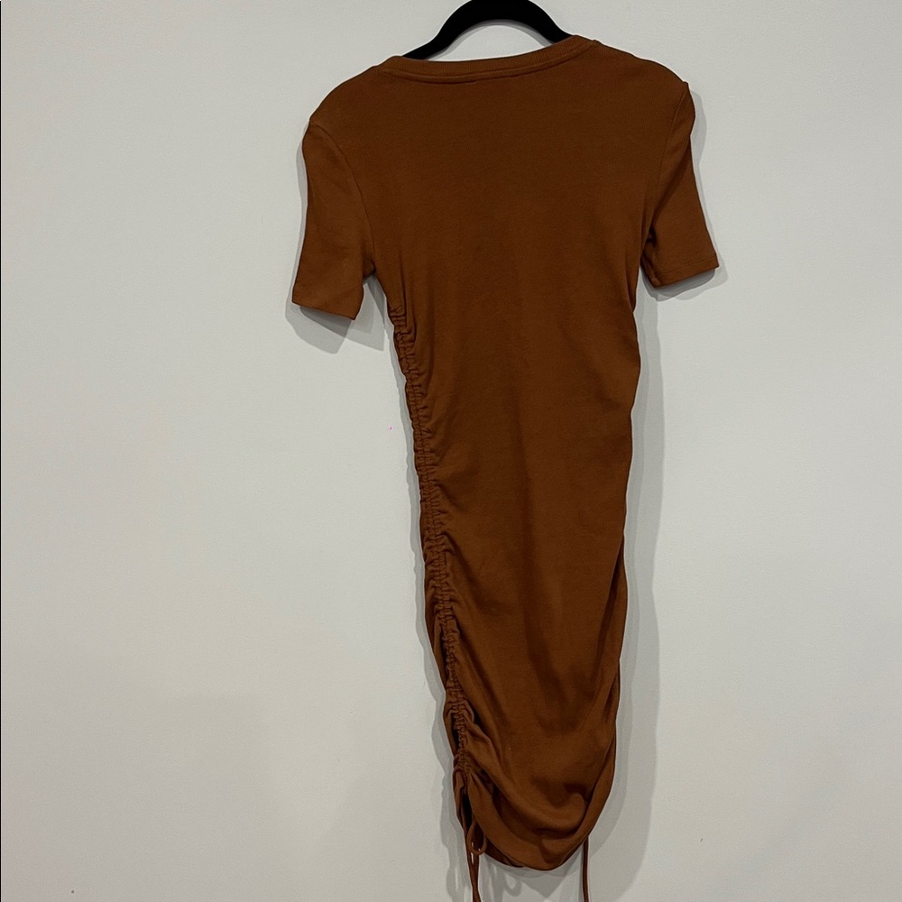 Zara Ribbed Bodycon Dress - Picture 4 of 5